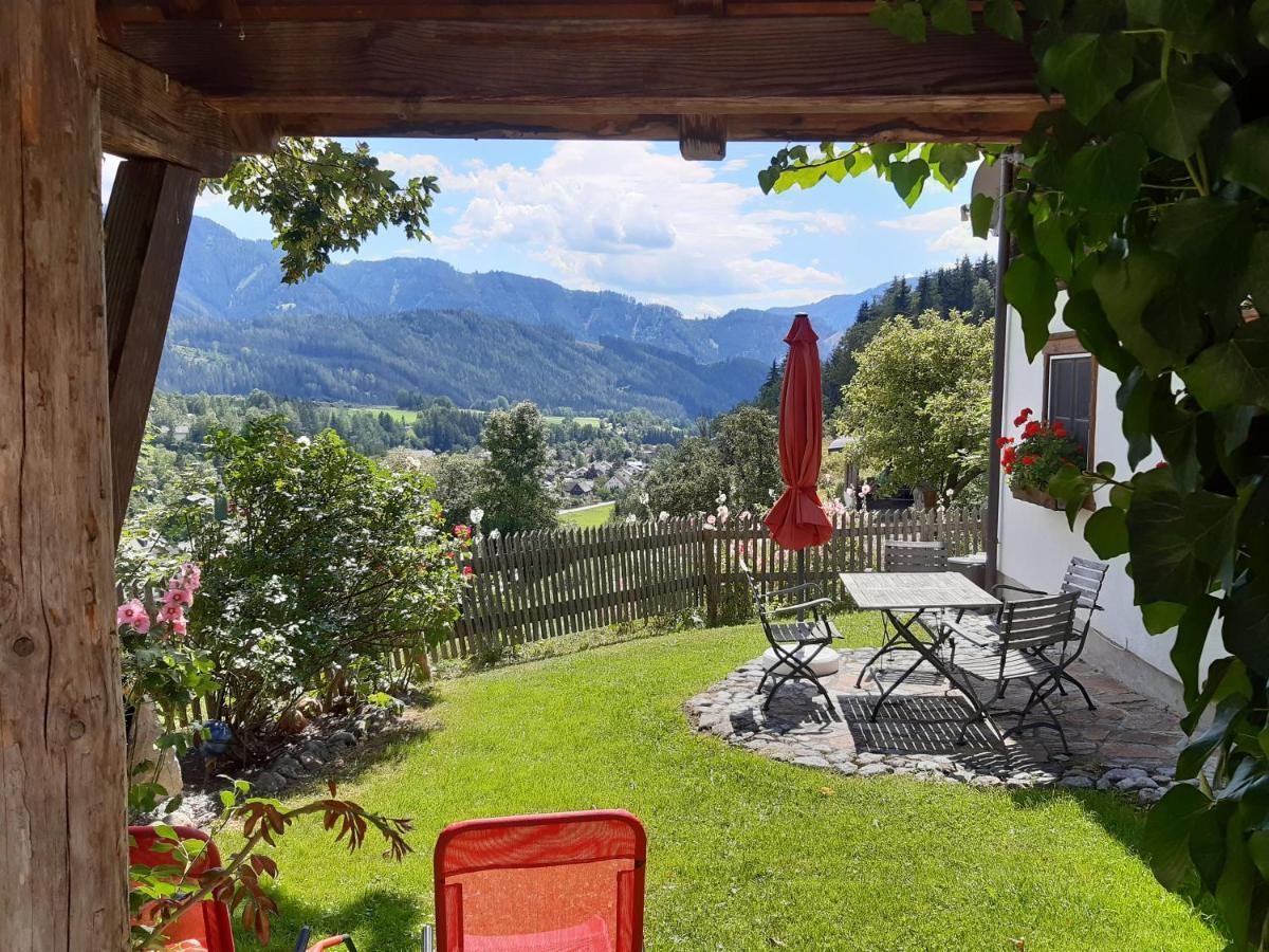Troadkasten - Ferienhaus Am Bio-Bergbauernhof Aflenz Kurort Eksteriør billede