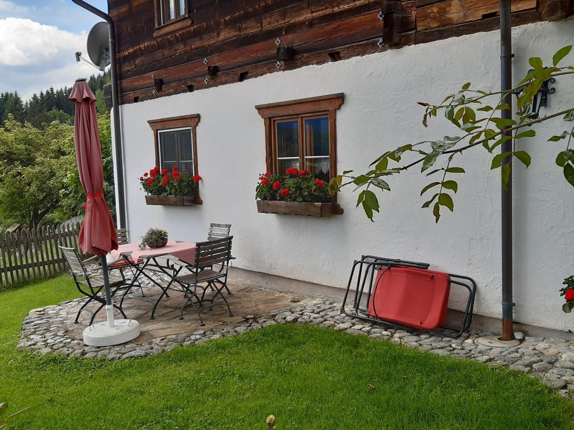 Troadkasten - Ferienhaus Am Bio-Bergbauernhof Aflenz Kurort Eksteriør billede
